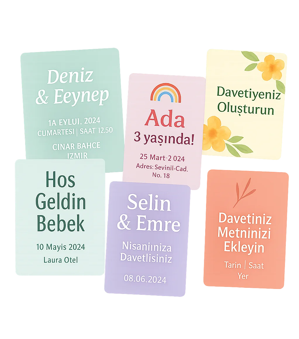 Davetiye Tasarımı