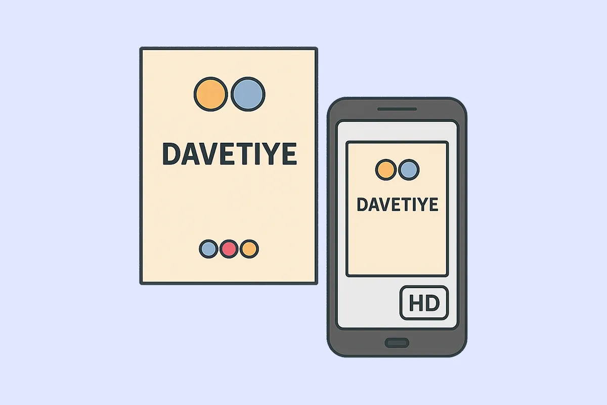 Dijital ve baskı davetiye formatları